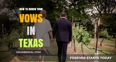 Renewing Your Vows in Texas: A Step-by-Step Guide to Rekindling Love