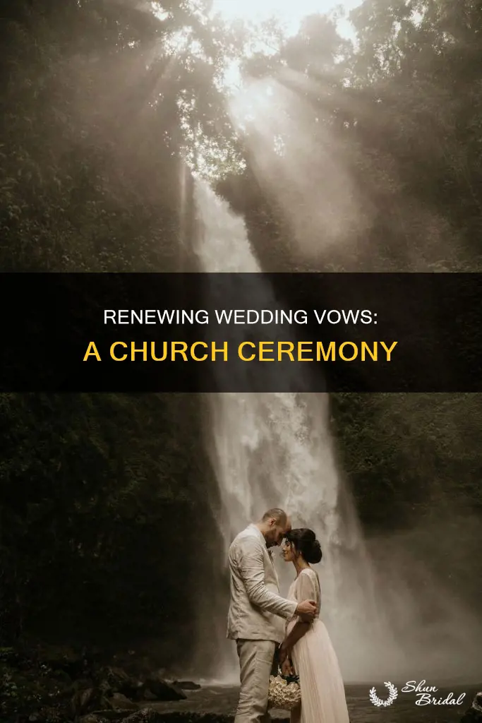 how to renew your wedding vows in church