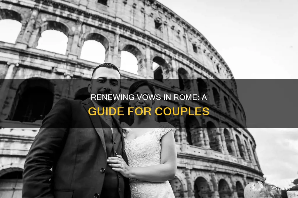 how to renew your wedding vows in rome