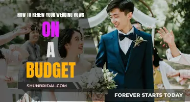 Renewing Wedding Vows: Inexpensive Yet Meaningful