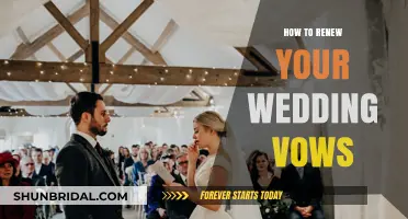 Renewing Your Wedding Vows: A Guide to Rekindling Love and Commitment