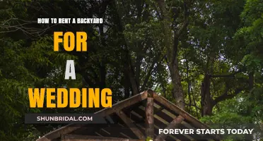 Renting a Backyard for Your Wedding: A Step-by-Step Guide