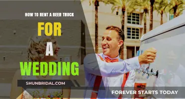 Renting a Beer Truck for Your Wedding: A Step-by-Step Guide