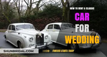 Renting a Classic Car for Your Wedding: A Timeless Guide