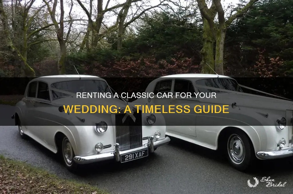 how to rent a classic car for wedding
