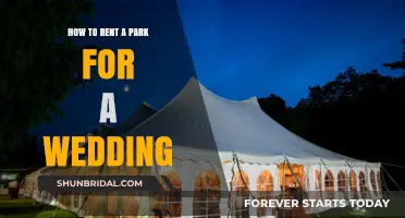 Renting a Park for Your Wedding: A Step-by-Step Guide