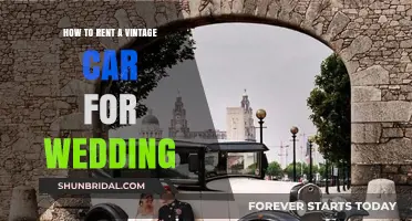 Renting Vintage Wedding Cars: A Guide to Timeless Elegance
