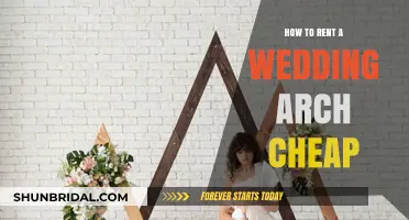 Affordable Wedding Arch Rental Tips for a Stunning Ceremony