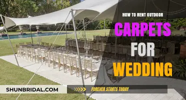 Renting Outdoor Carpets for Your Wedding: A Step-by-Step Guide