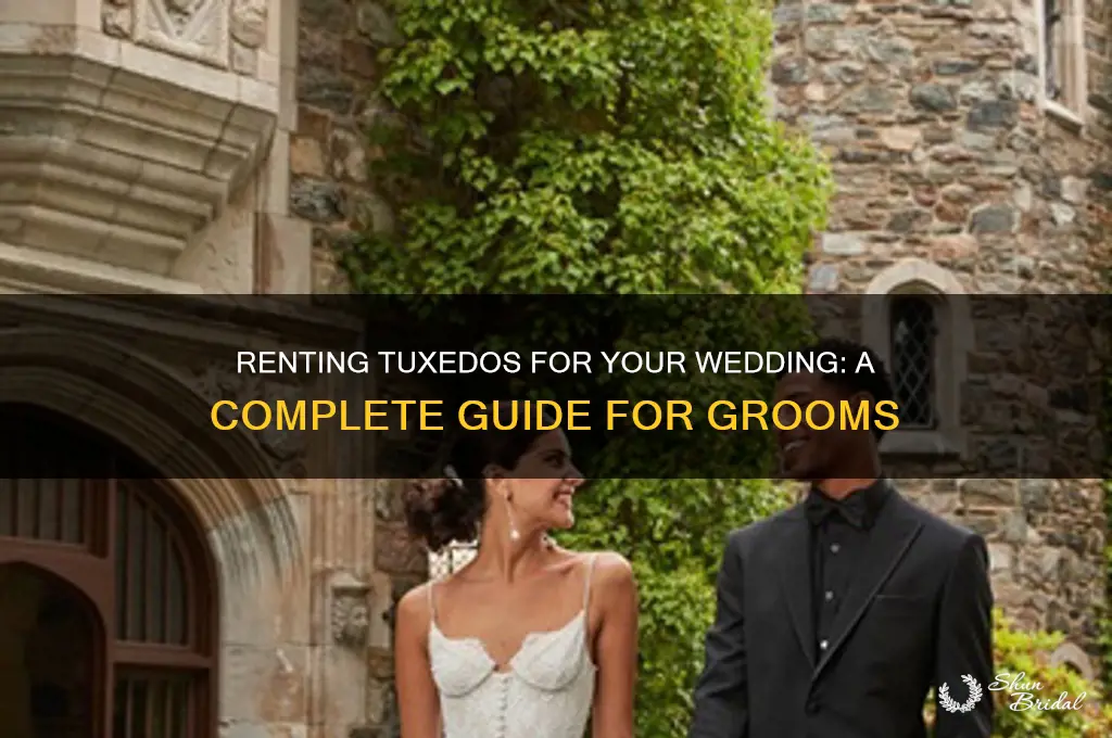 how to rent tuxedos for a wedding