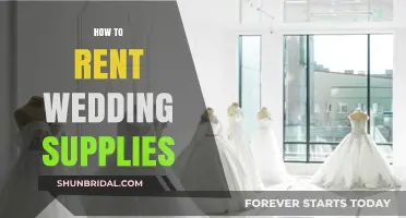 Smart Tips for Renting Wedding Supplies on a Budget