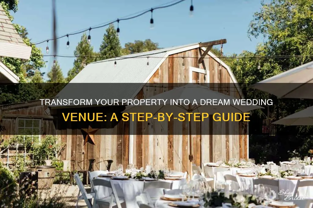 how to rent your property for weddings