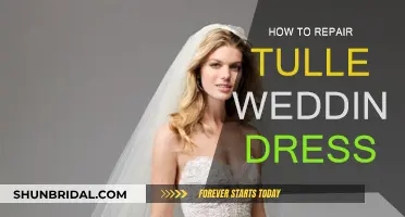 Fixing Tulle Wedding Gowns: A Step-by-Step Guide