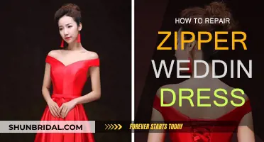 Fixing Your Wedding Dress: Zipper Repair Made Easy