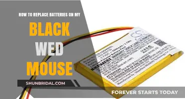 Easy Steps to Replace Batteries in Your Black Wireless Mouse
