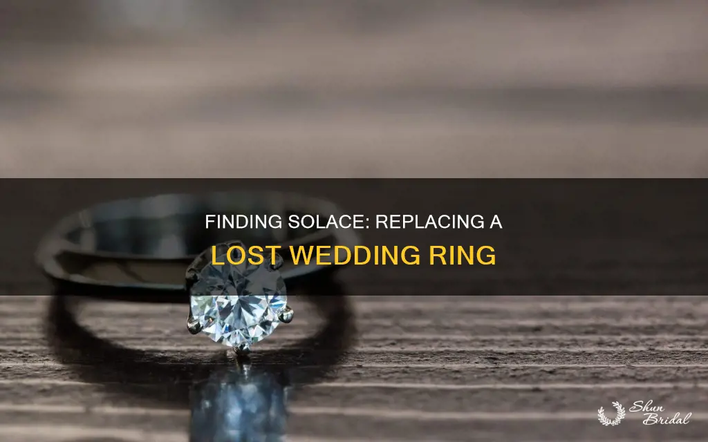 how to replace lost wedding ring