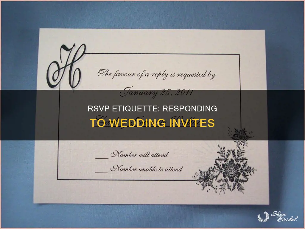 how to reply dor wedding invitation