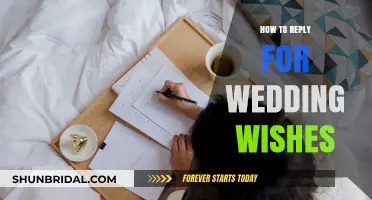 Grateful Responses: Crafting Heartfelt Replies to Your Wedding Wishes