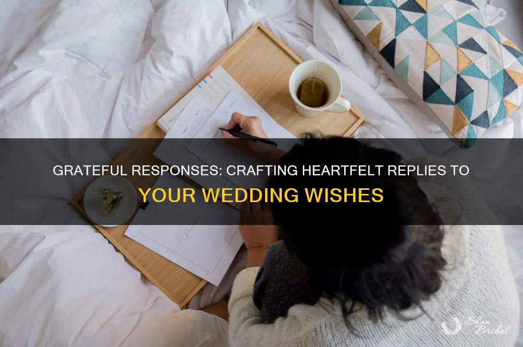 how to reply for wedding wishes
