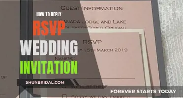 RSVP Etiquette: Responding to Wedding Invitations