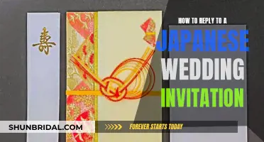 Replying to a Japanese Wedding Invitation: Etiquette and Tips