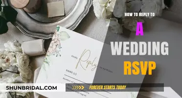 RSVP Etiquette: Responding to Wedding Invitations