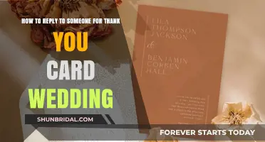 Grateful Gestures: Crafting the Perfect Wedding Thank You Card Reply