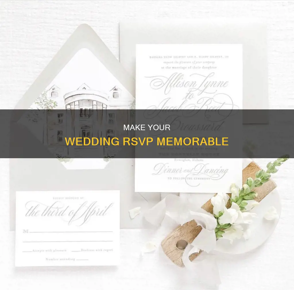 how to repsond to wedding invite that starts with m