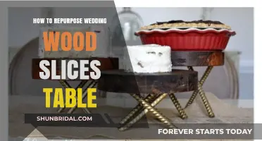 Creative Ways to Repurpose Wedding Wood Slices Table Decor