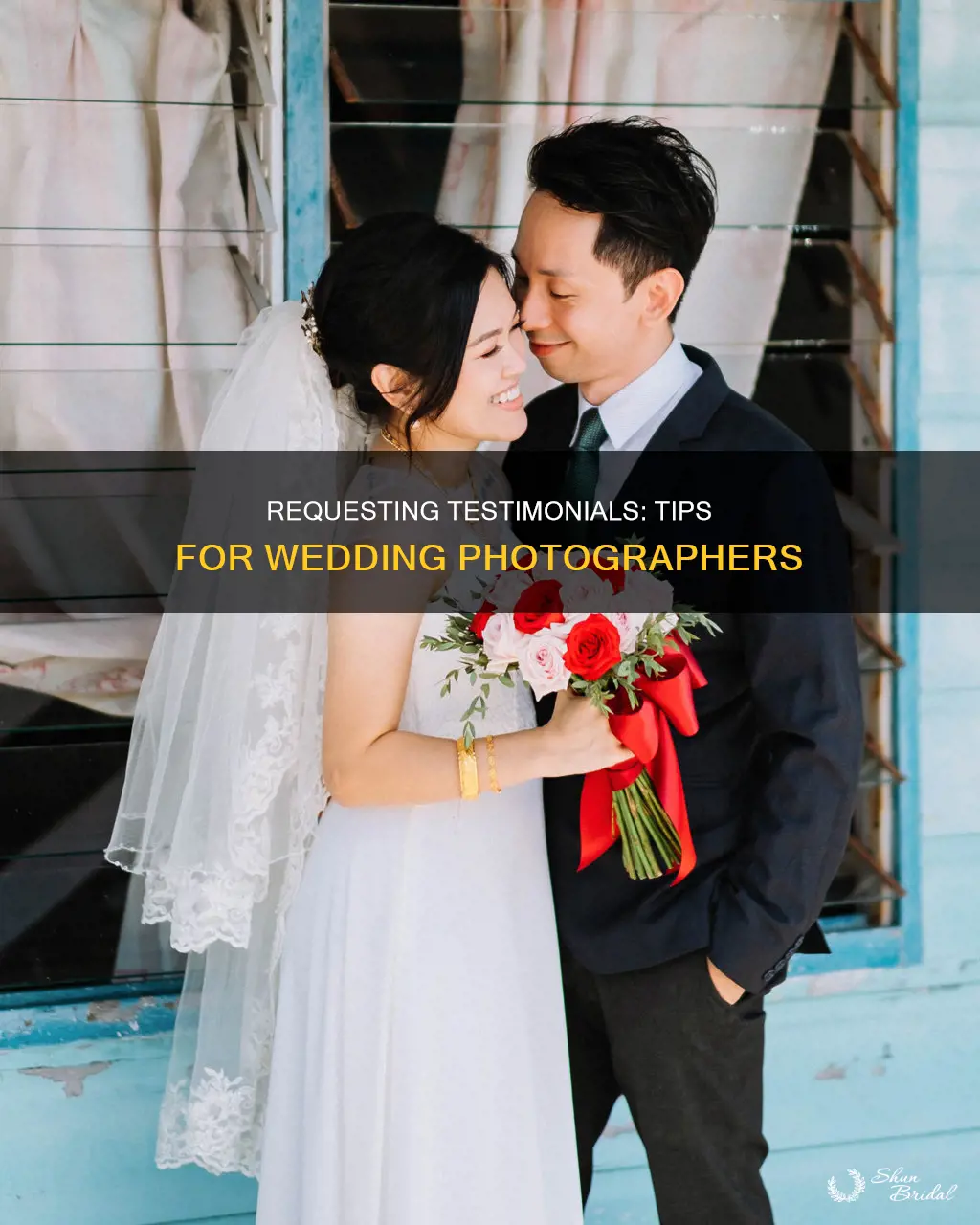 how to request a testimonial for wedding photographer