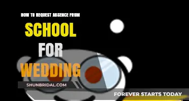 Attending a Wedding? Here’s How to Request School Absence Properly