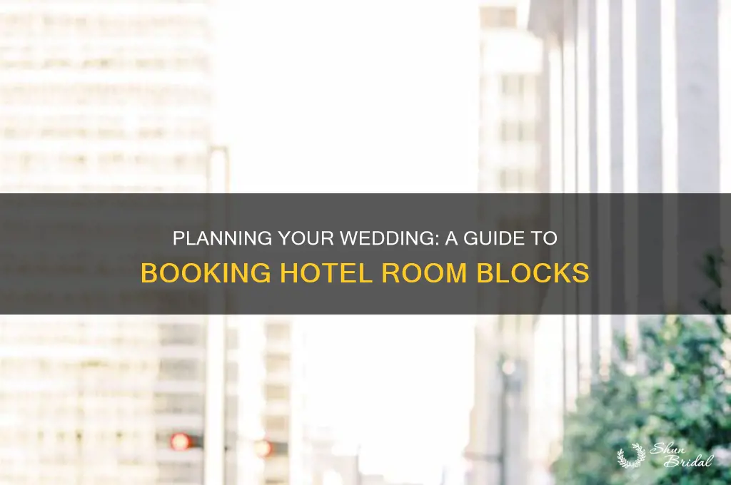 how to request hotel rooms for wedding