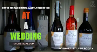Elegant Celebrations: Tips for Requesting Minimal Alcohol at Your Wedding