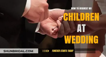 Child-Free Wedding Etiquette: How to Kindly Request an Adult-Only Celebration