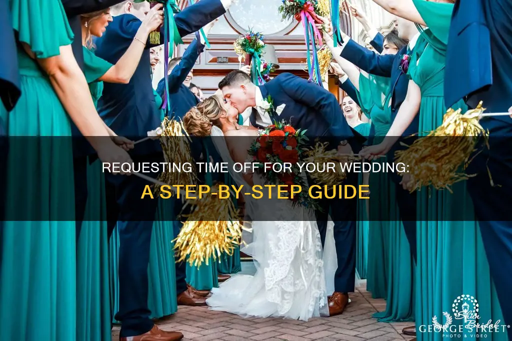 how to request wedding time off