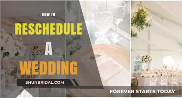 Rescheduling Your Wedding: A Step-by-Step Guide to Navigating Changes