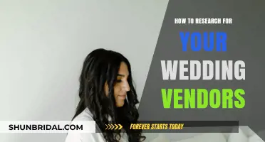 Finding Your Dream Wedding Team: A Guide to Vendor Research