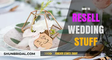 Maximize Your Wedding Investment: Smart Tips for Reselling Decor and More