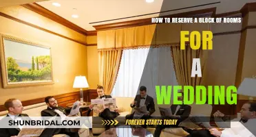 Effortless Wedding Room Blocks: A Guide to Reserving Accommodations for Guests