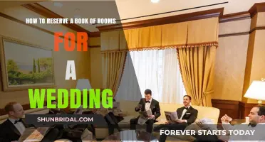 Effortless Wedding Planning: How to Reserve a Block of Rooms