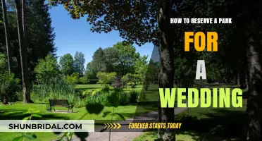 Reserve Your Dream Wedding Park: A Step-by-Step Guide