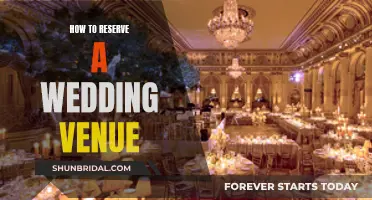 Finding the Perfect Wedding Venue: Reservations 101