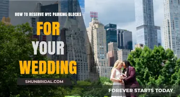 Reserve NYC Parking Blocks for Your Wedding: A Step-by-Step Guide