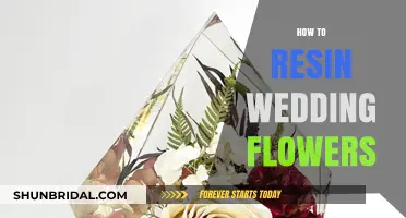 Resin-Preserved Wedding Flowers: A Creative Guide