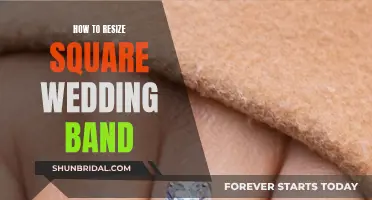 Resizing Your Square Wedding Band