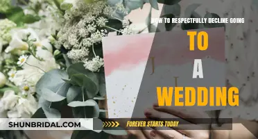 Gracefully Declining Wedding Invitations: A Guide to Respectful Responses
