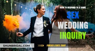 Celebrating Love: Crafting Inclusive Responses to Same-Sex Wedding Inquiries