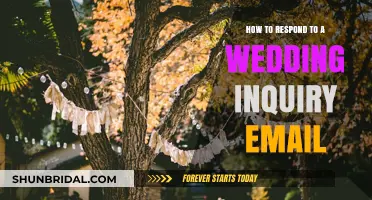 Crafting the Perfect Response: How to Handle Wedding Inquiry Emails