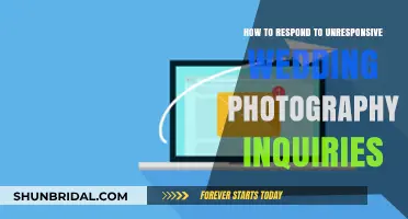 Responding to Silent Wedding Photography Leads