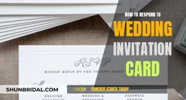 Responding to a Wedding Invitation: Etiquette and Tips